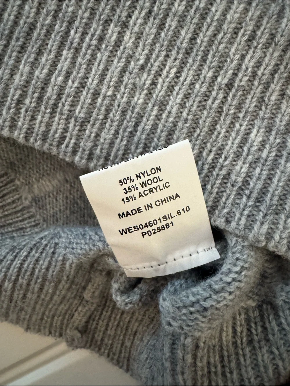 DISSH Light Gray Ribbed Button-Front Cardigan - Picture 4 of 5
